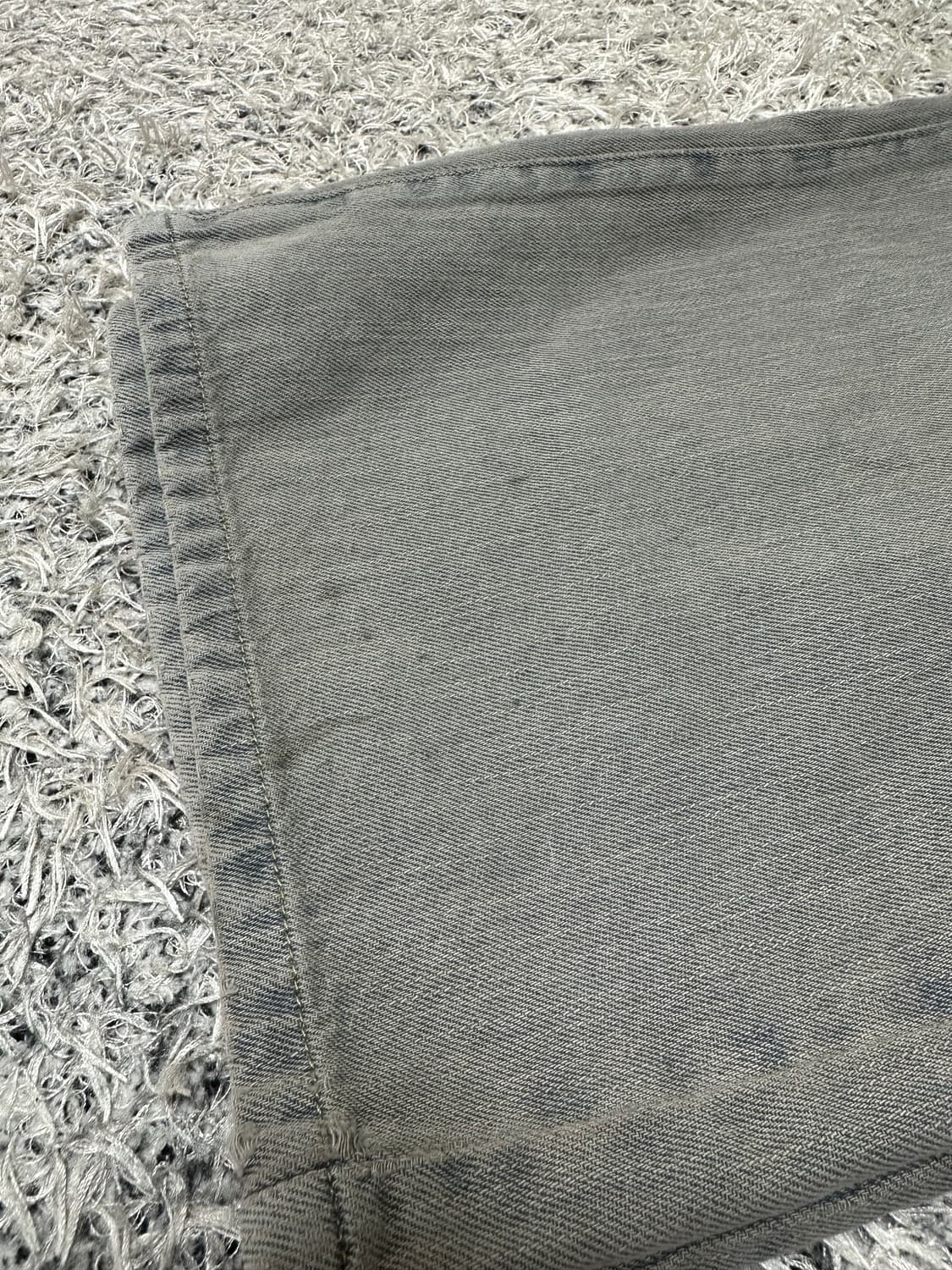 폴리테루 고시마 데님 팬트 블루 그레이 상품이미지6