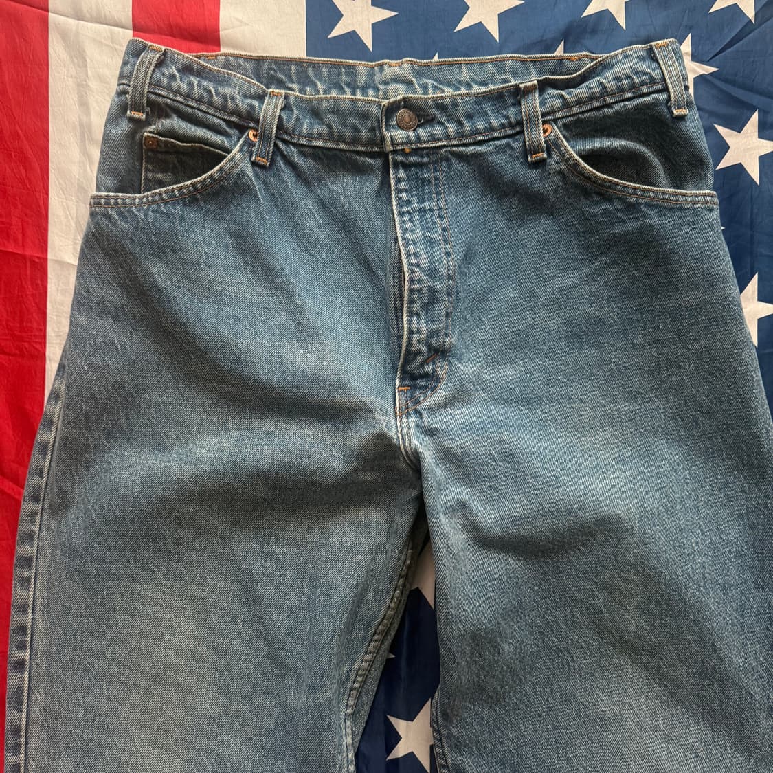 [36]Levi's 리바이스 550  90s 오렌지탭 데님 팬츠 -7 상품이미지2