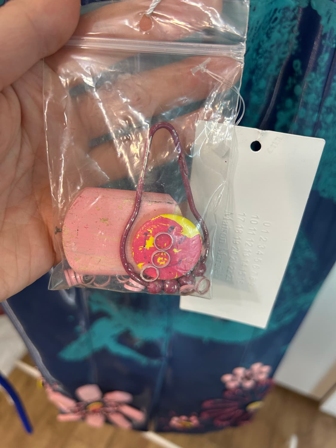 마르지엘라 컬렉션 소장용 실크 페인팅 스커트 상품이미지8