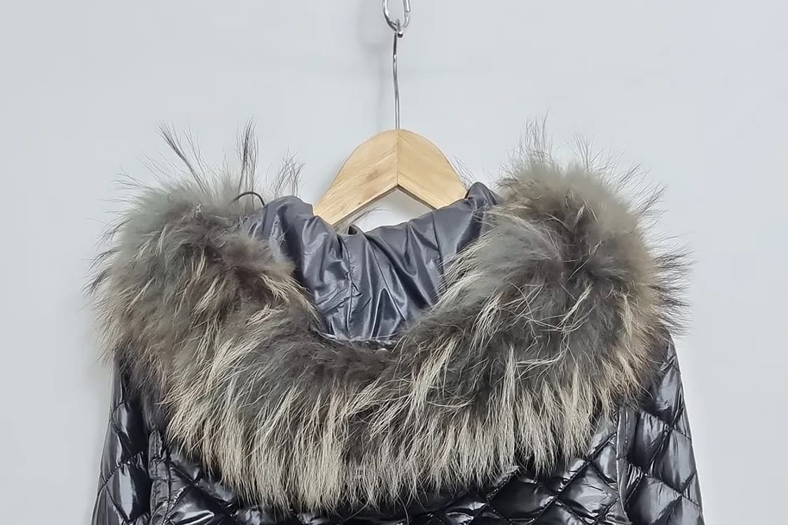 듀베티카 여성 블랙 퀄팅 롱패딩 [38] 상품이미지5