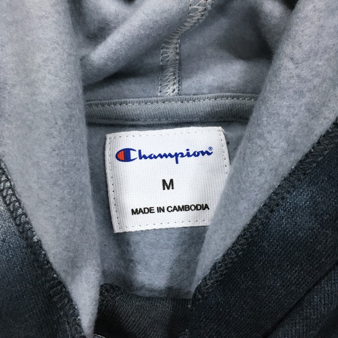 투티/0263 챔피온 타이다이 후드티 기모 그레이 스웻셔츠 상품이미지4