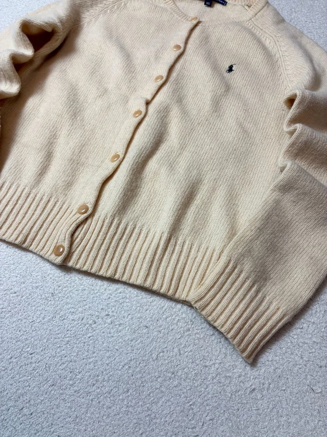 폴로 랄프로렌 00's 울 크롭 니트 가디건 PN7670 상품이미지4