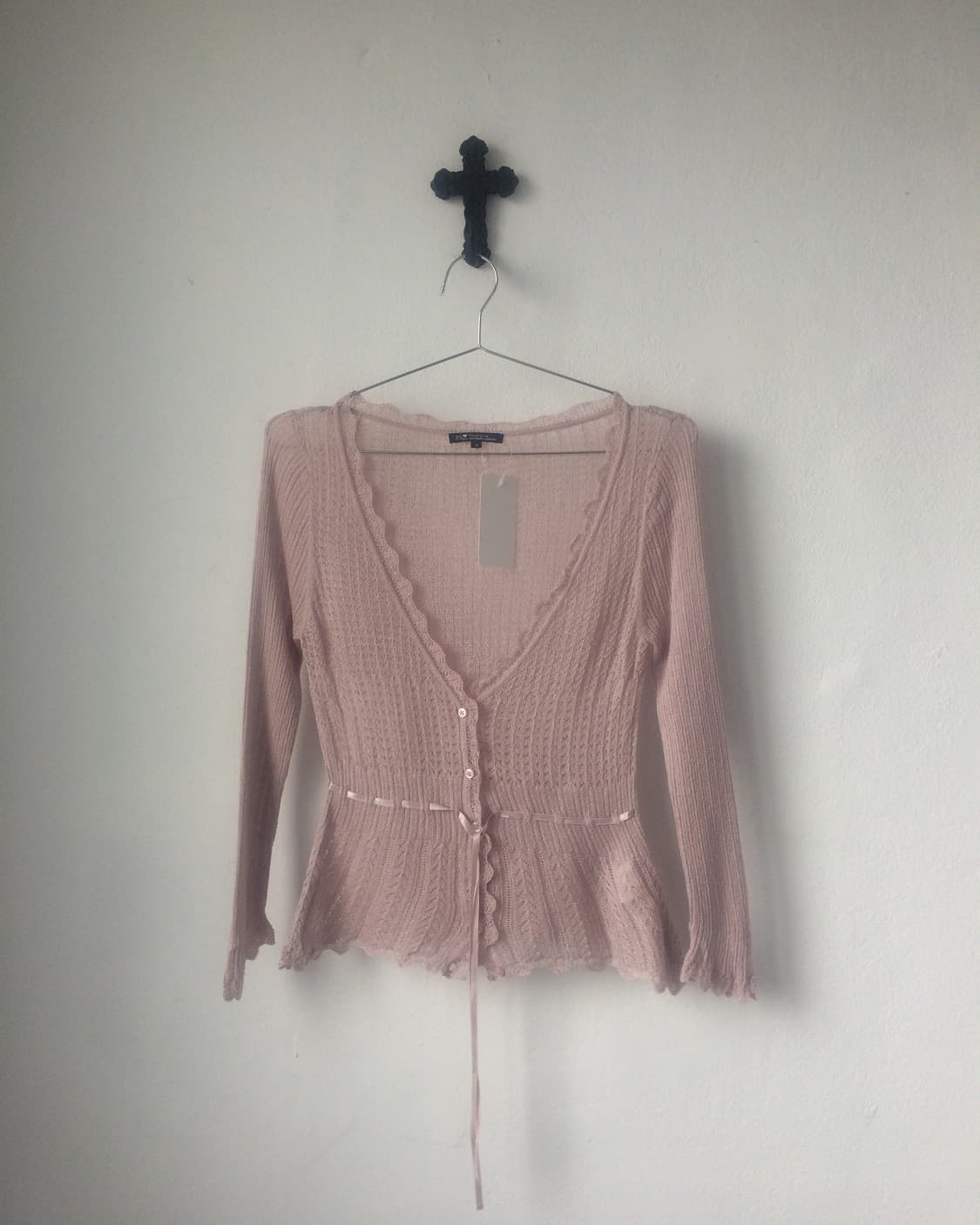 Frill knit caridgan 상품이미지2