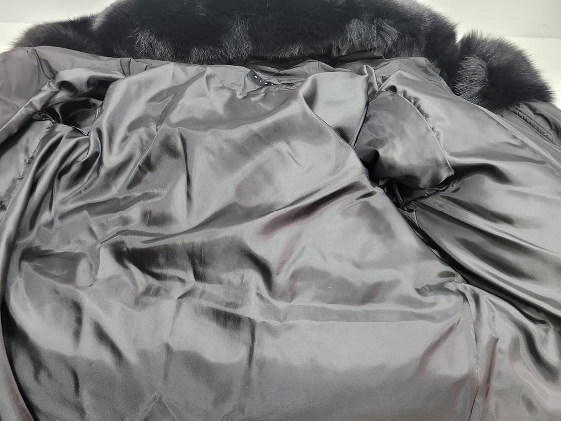 SISLEY 시슬리 폭스퍼 후드 다운 롱 패딩 / 여 42 (90)
 상품이미지8