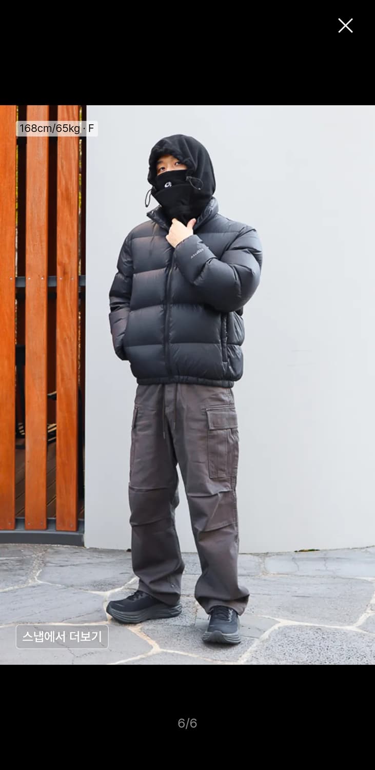 글랙 GC026 슈레더 플리스 후드 바라클라바 블랙 상품이미지4