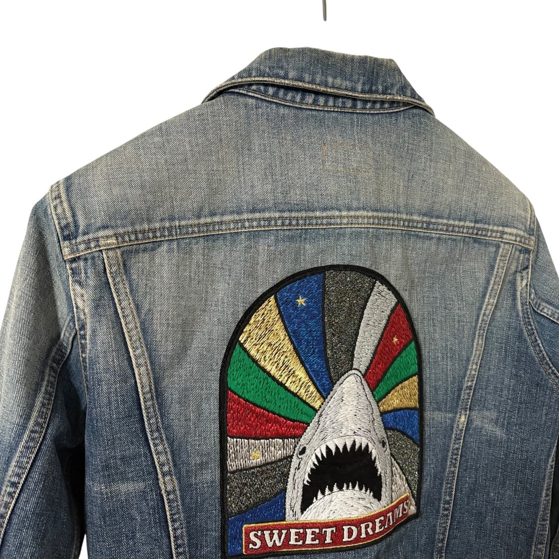생로랑 에디슬리먼 16ss sweet dreams 데님 트러커 자켓 L 상품이미지4