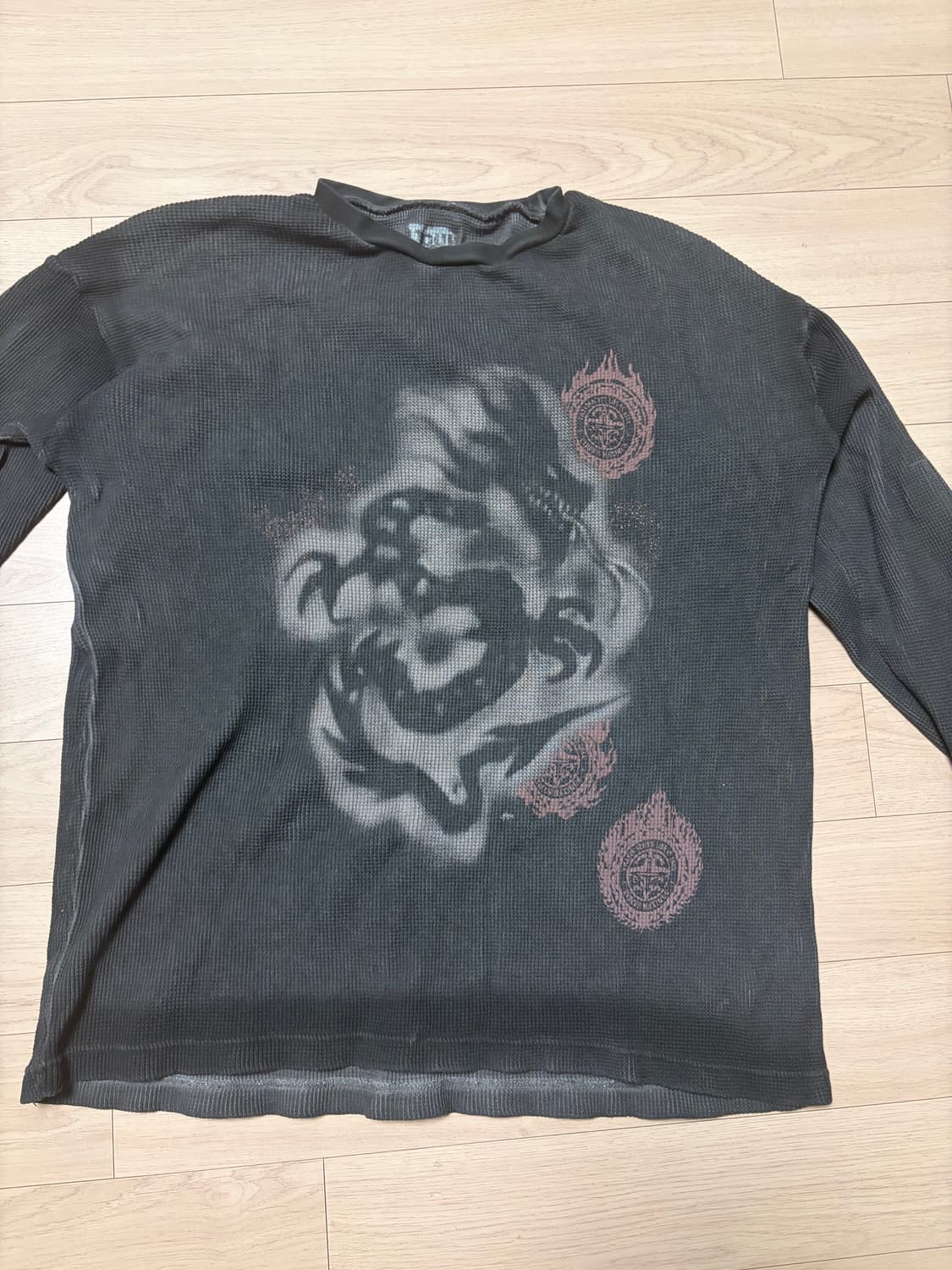 트래비스 스캇 내한 머천 롱슬리브 상품이미지2