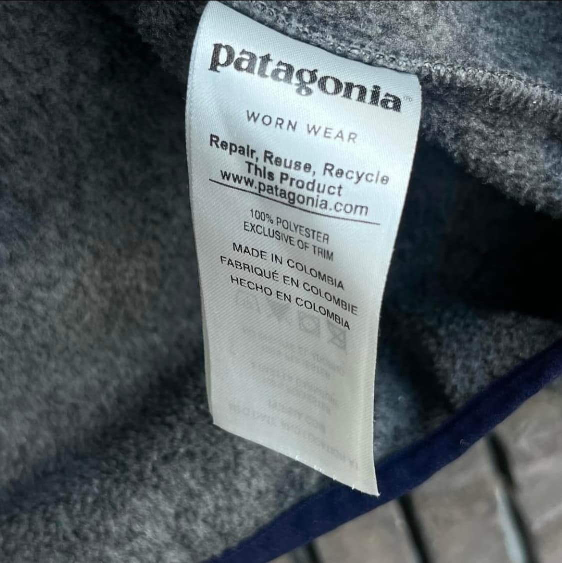 파타고니아 신칠라 니켈 그레이 상품이미지5