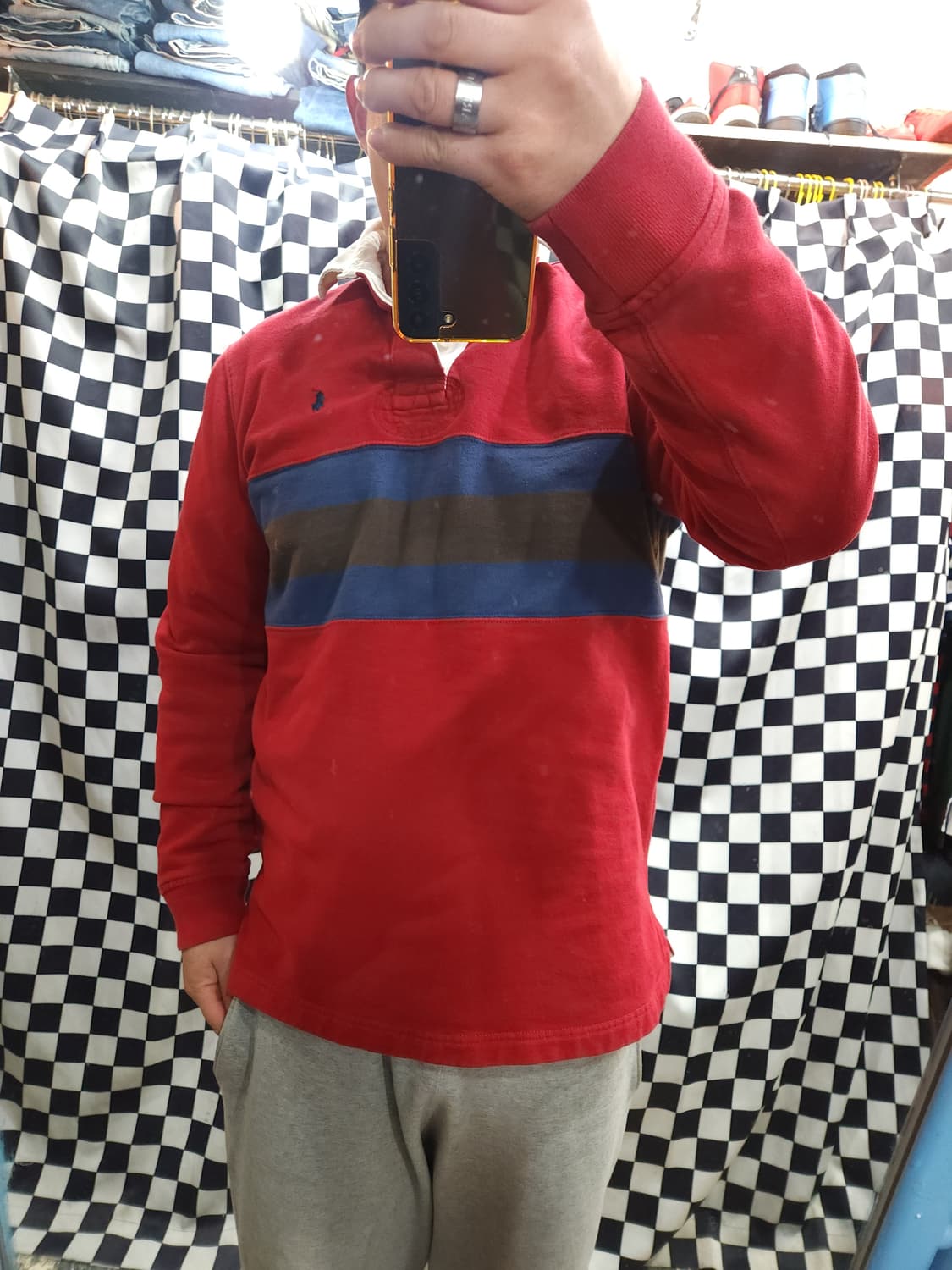 폴로 랄프로렌 배색 럭비 pk 카라티

 상품이미지8