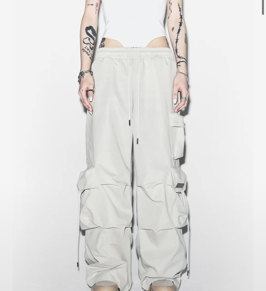 yeel soild cargo pants 카고 팬츠 베이지 상품이미지1