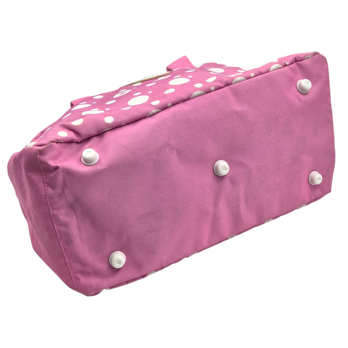 00s 꾸레쥬 핑크 물방울 스포티 3way 볼링백 상품이미지5