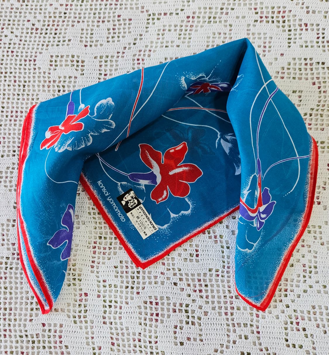 새제품 일본 빈티지 손수건 3장 일괄 상품이미지4