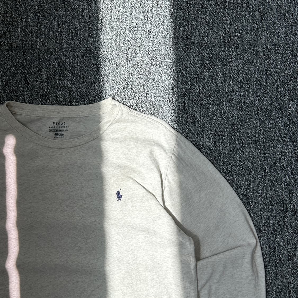 폴로 랄프로렌 베이지 롱슬리브 상품이미지2