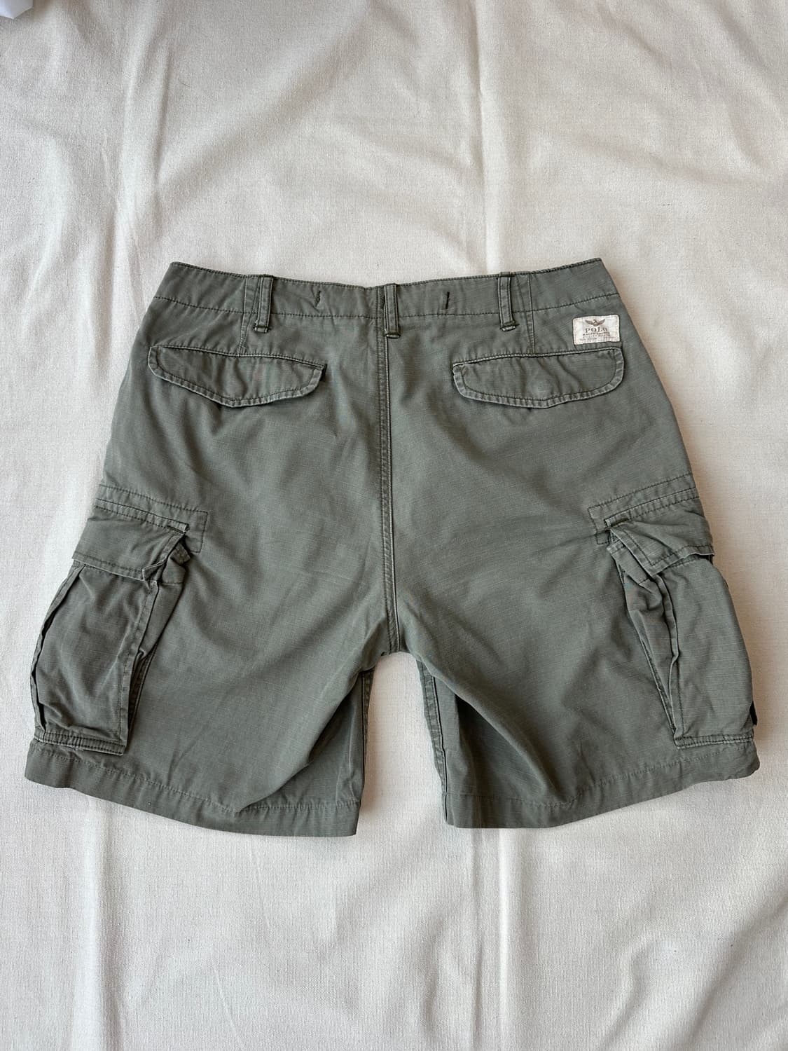 폴로 랄프로렌 립스탑 유틸리티 카고 쇼츠 올리브그린 30 상품이미지4
