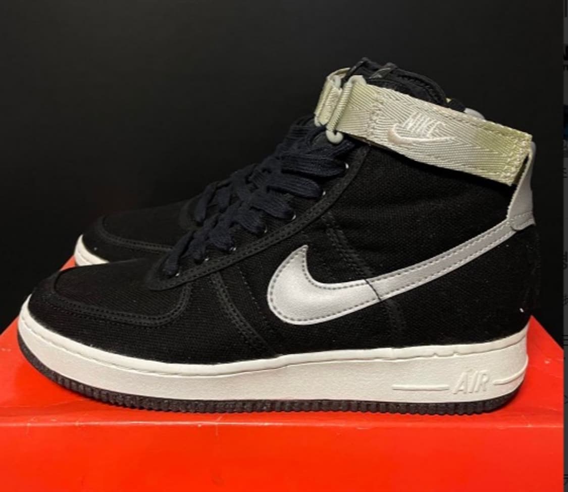 나이키 에어포스1 cvs 검/은 신품 상품이미지1