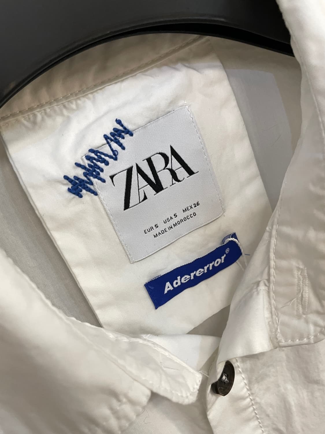자라 x 아더에러 화이트 오버 셔츠 상품이미지3