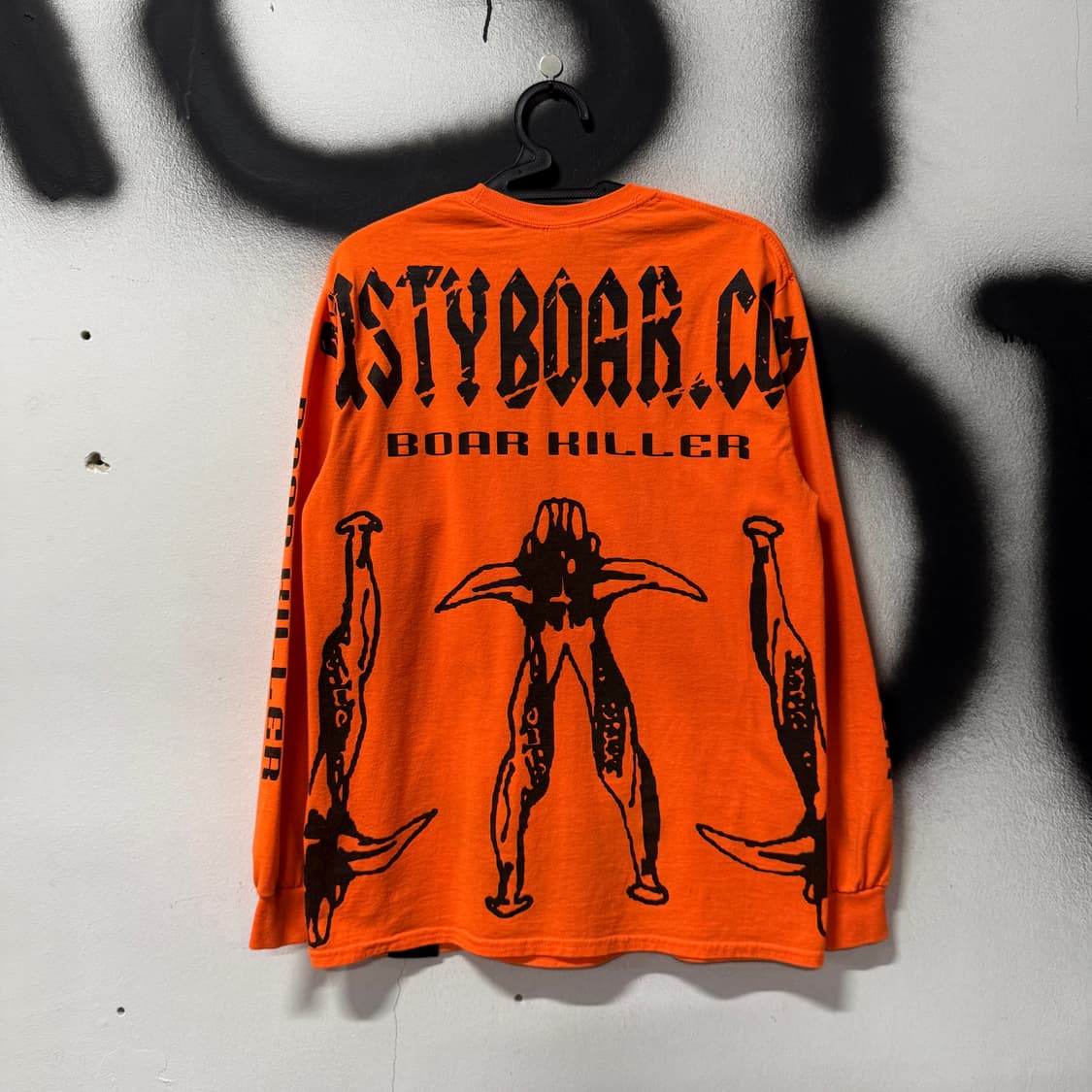 Gildan 길단 펑크 스타일 풀 프린팅 롱 슬리브 티셔츠 상품이미지2