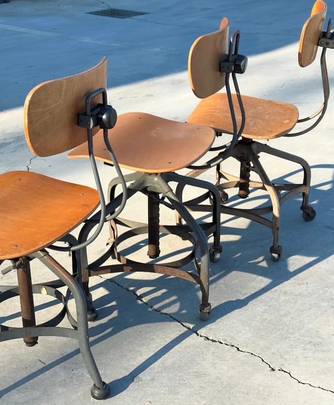 빈티지 Toledo 톨레도 인더스트리얼 스위블 체어 상품이미지3