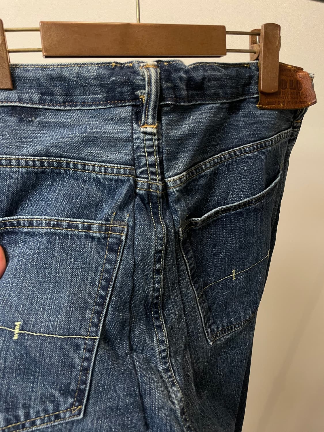 (38) 폴로 랄프로렌 올드스쿨 중청 데님팬츠 상품이미지8