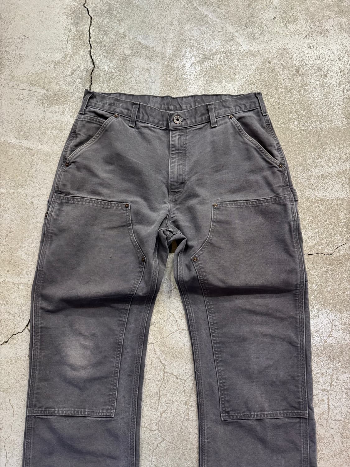 칼하트 B01 GVL 더블니 워크팬츠 상품이미지2