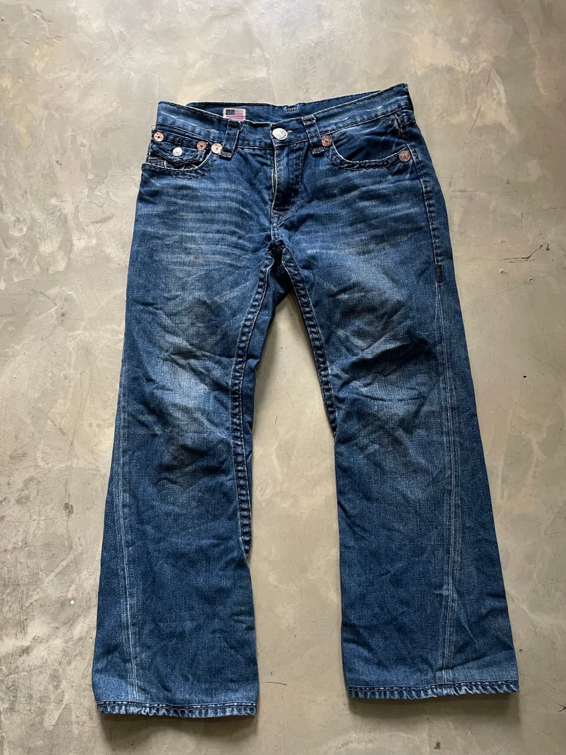 True Religion USA JOEY SUPER T 부츠컷 34x33 상품이미지6