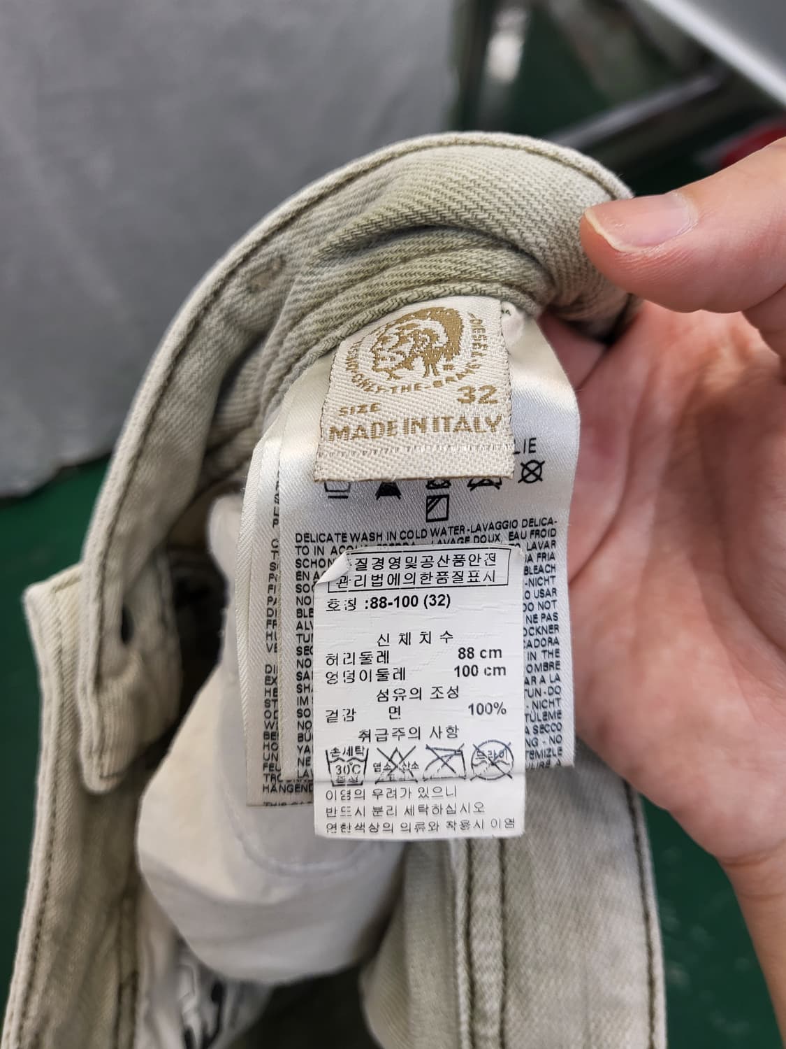 DIESEL 디젤 데님 바지 상품이미지4