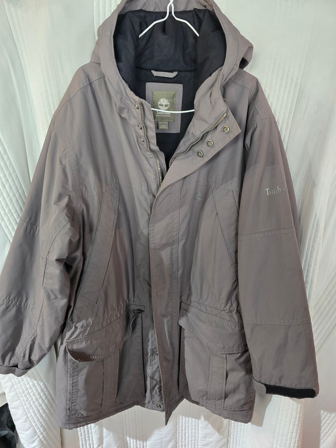 팀버랜드 오버핏  후드 점퍼자켓 상품이미지2