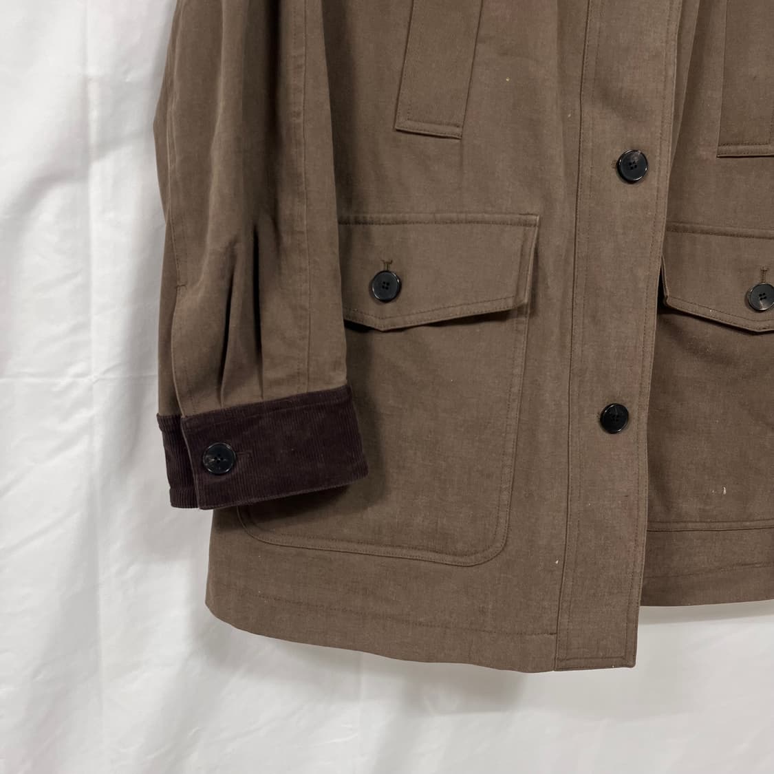 24SS 구호플러스 코듀로이 카라 미디 자켓 상품이미지8