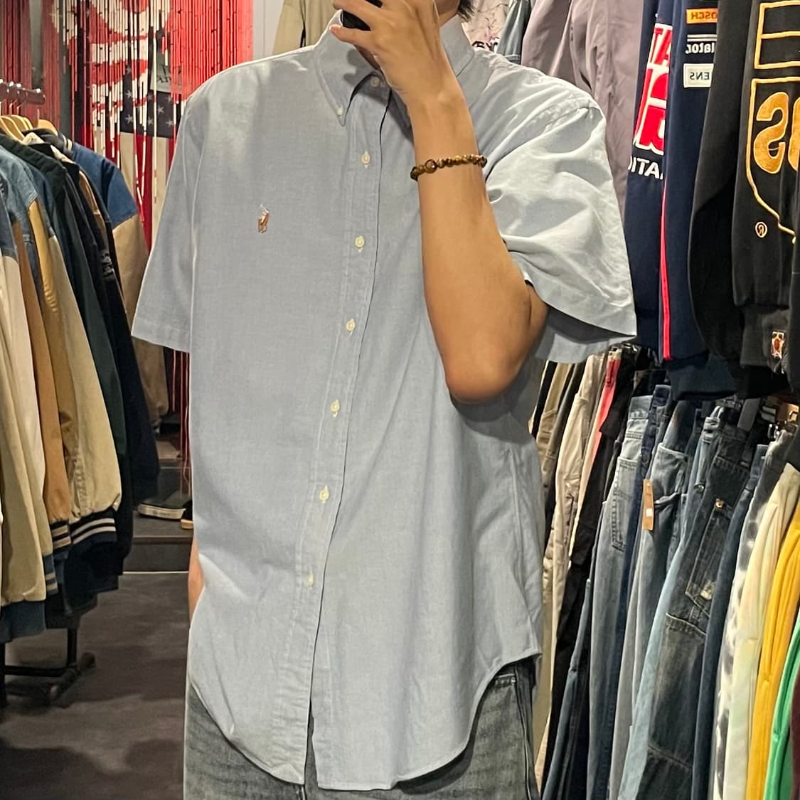 [IM] Polo 폴로 블루 반팔셔츠 상품이미지4