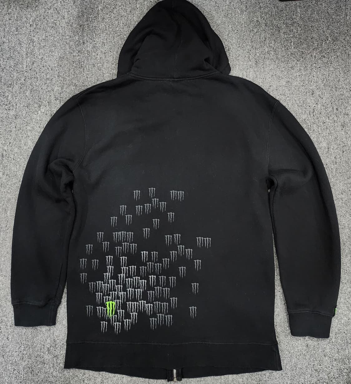 몬스터 에너지 빈티지 Y2K 후드집업 L 상품이미지2