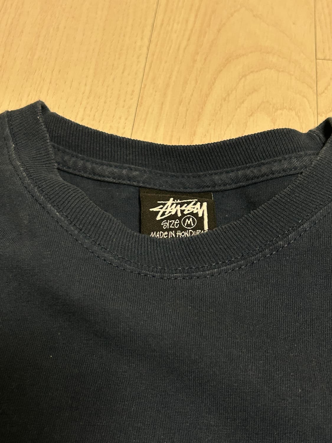 스투시 티셔츠 반팔 m 사이즈 네이비 상품이미지3