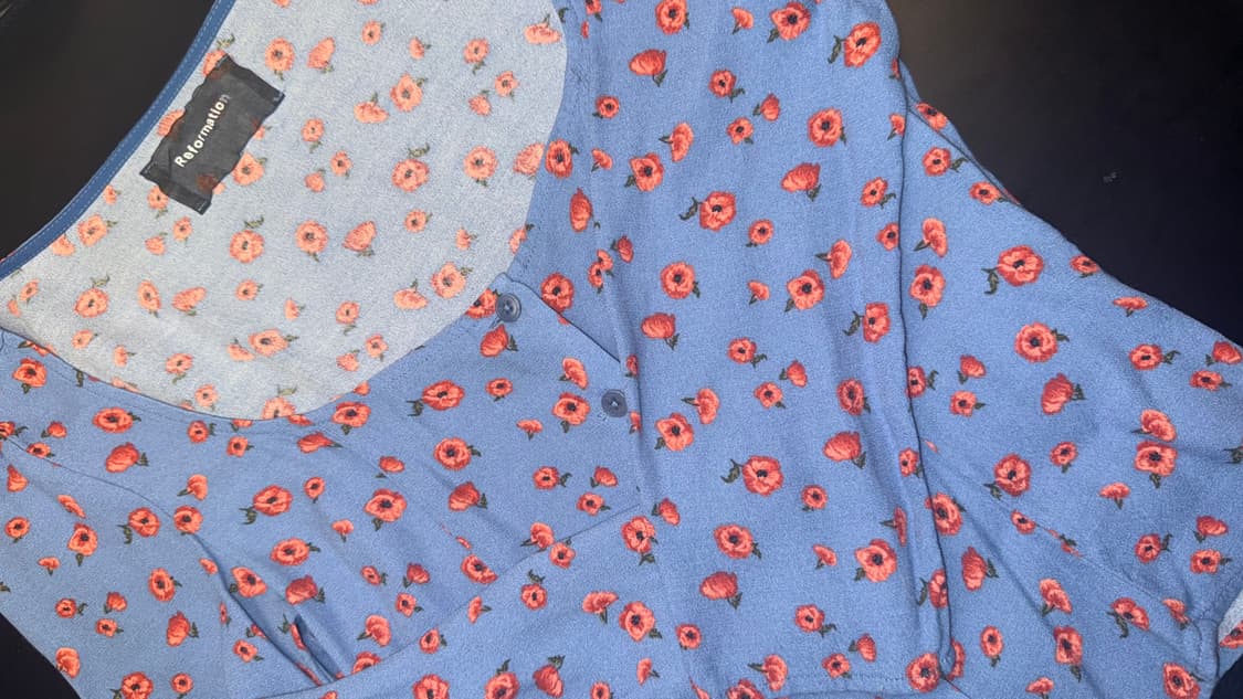 Reformation 리포메이션 고윤정 jorja 블라우스 상품이미지5