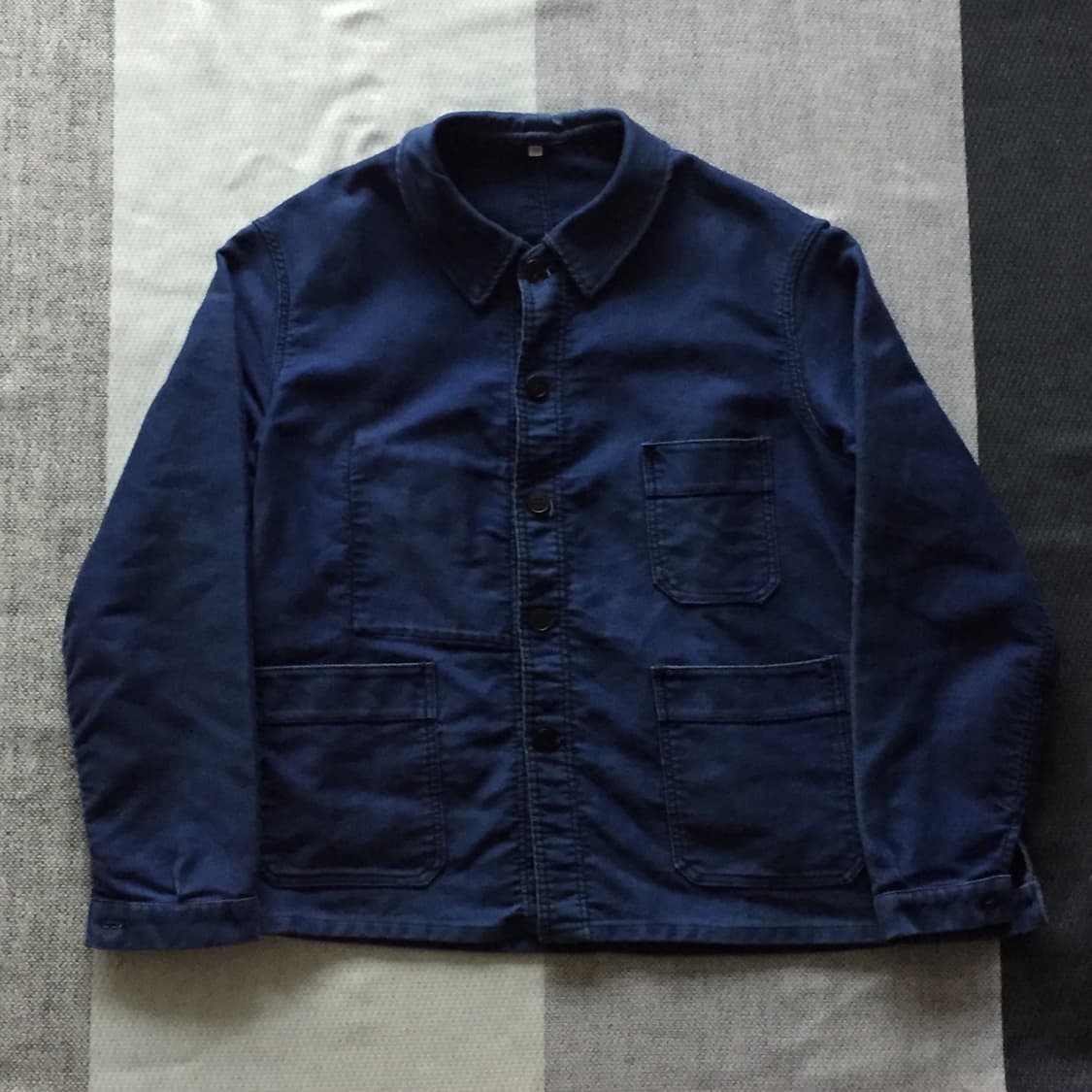 60s adolphe lafont 아돌프 라퐁 몰스킨 프렌치워크 자켓 상품이미지2