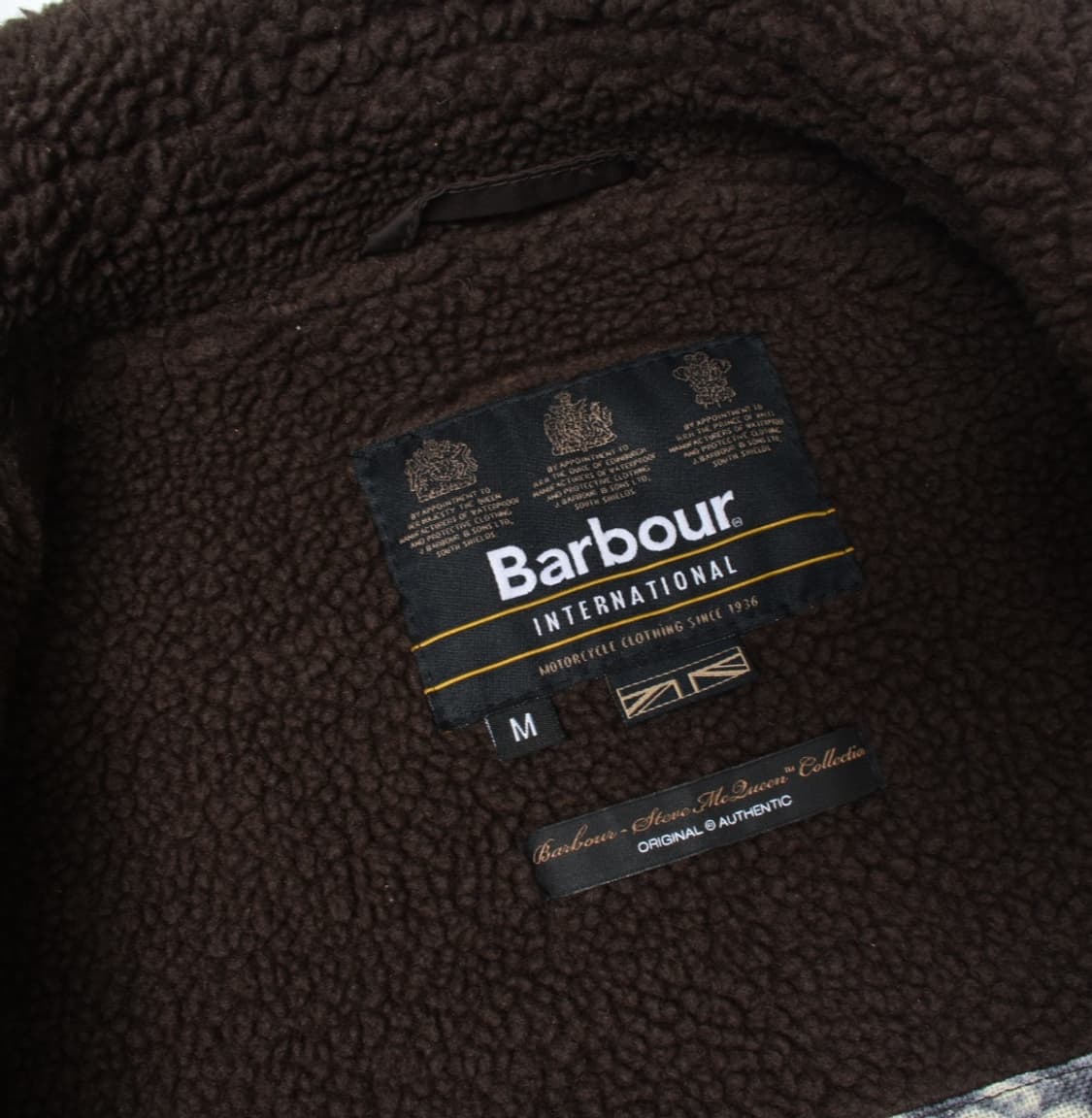 바버 스티브  맥퀸 왁스 자켓 M N0773 상품이미지6