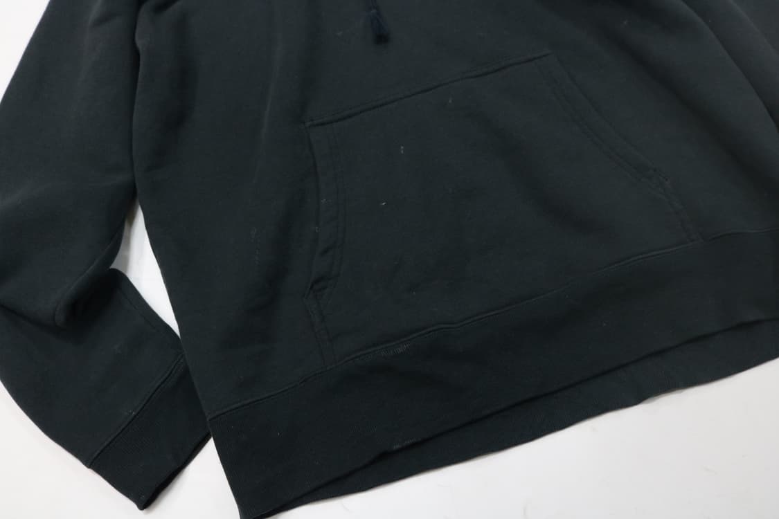 THRASHER 트래셔 빈티지 로고 자수 블랙 후드티 L 상품이미지7