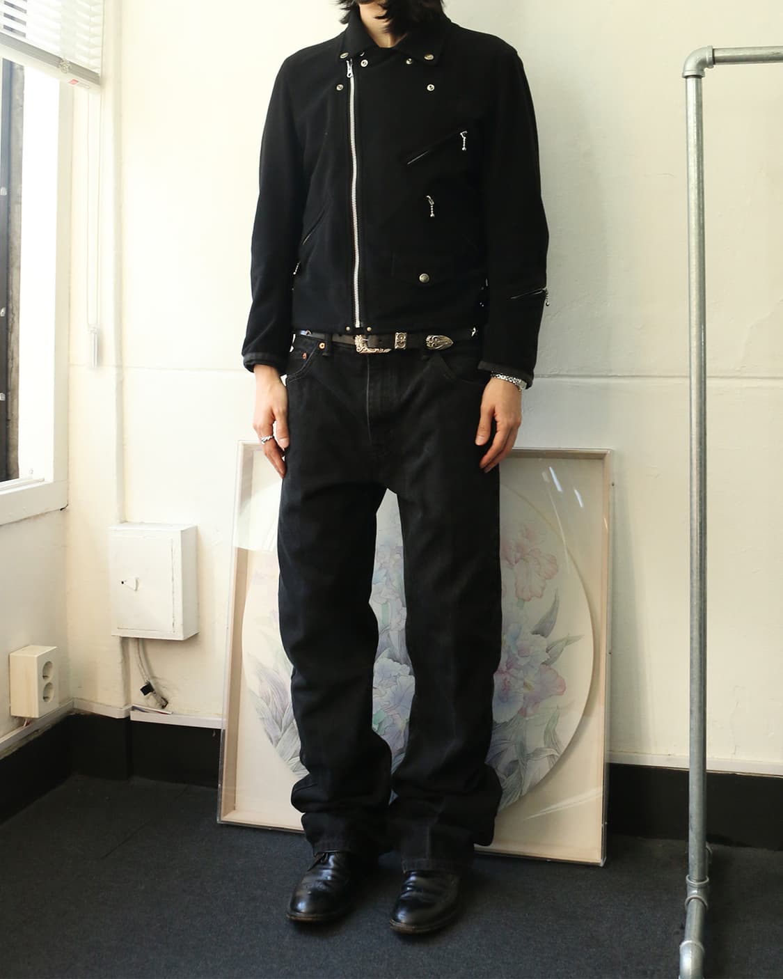 리바이스 블랙 517 부츠컷 팬츠 상품이미지2