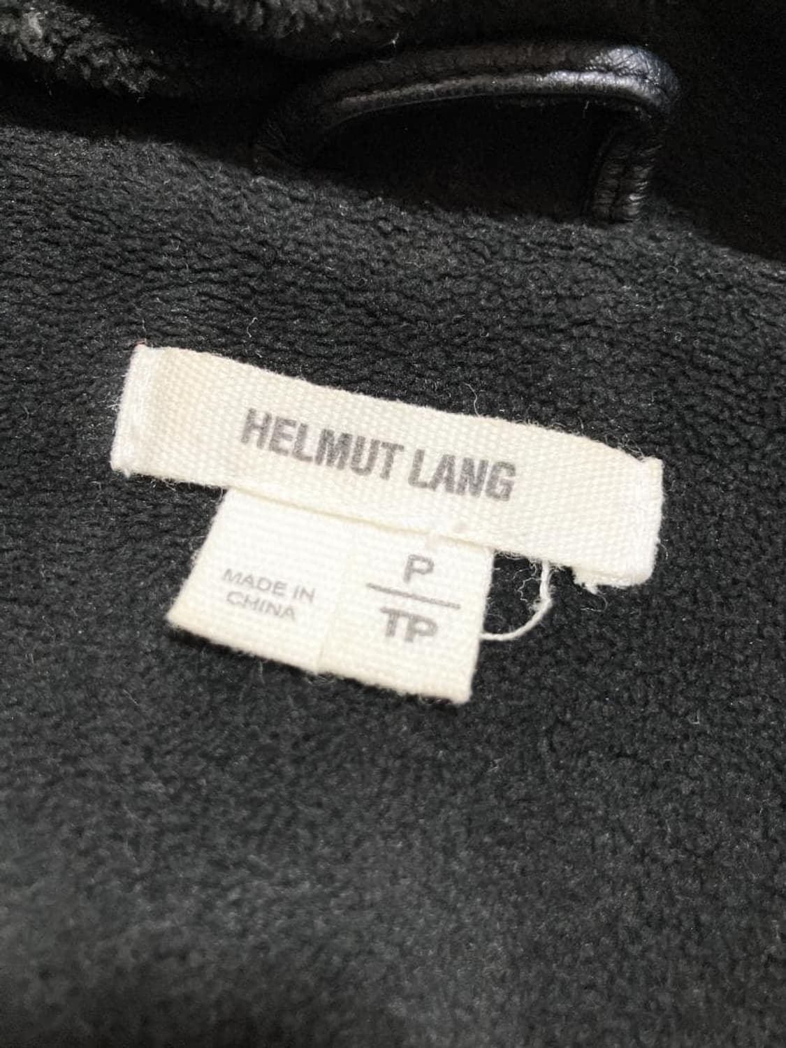 헬무트랭 램스킨 비대칭 라이더자켓 상품이미지8