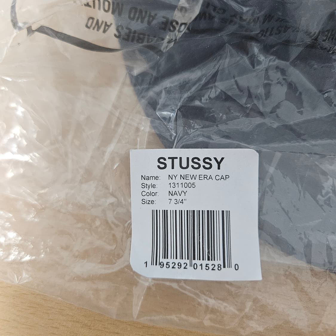 스투시 NY 뉴에라 캡 네이비(7 3/4) 상품이미지2