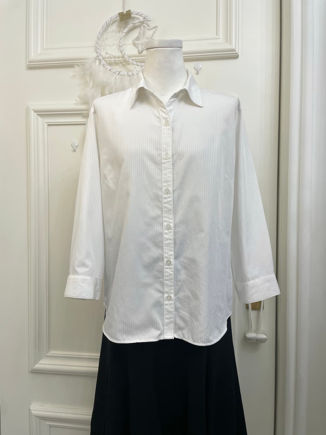 CINEMA CLUB white basic shirt(size-L) 상품이미지1