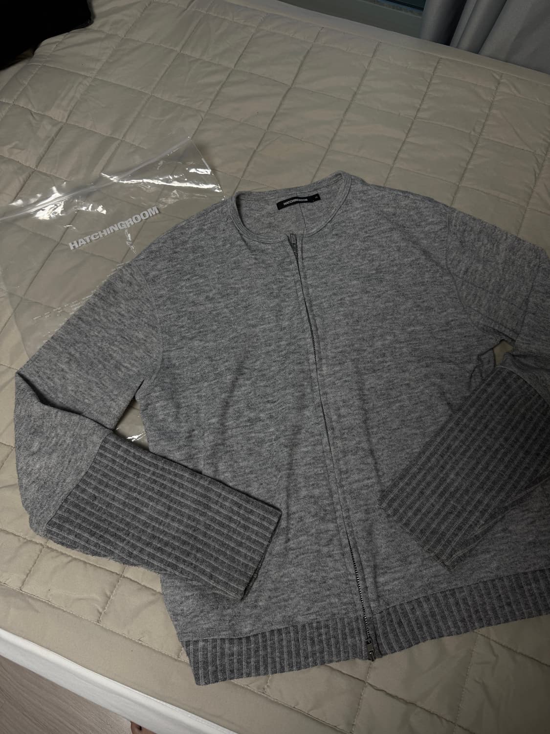 해칭룸 레이어 가디건 상품이미지2