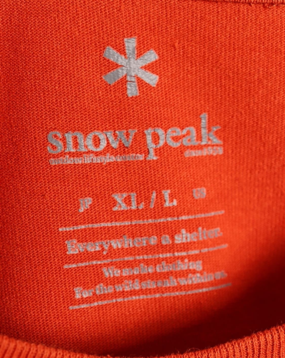 snowpeak Print T-Shirts 상품이미지5