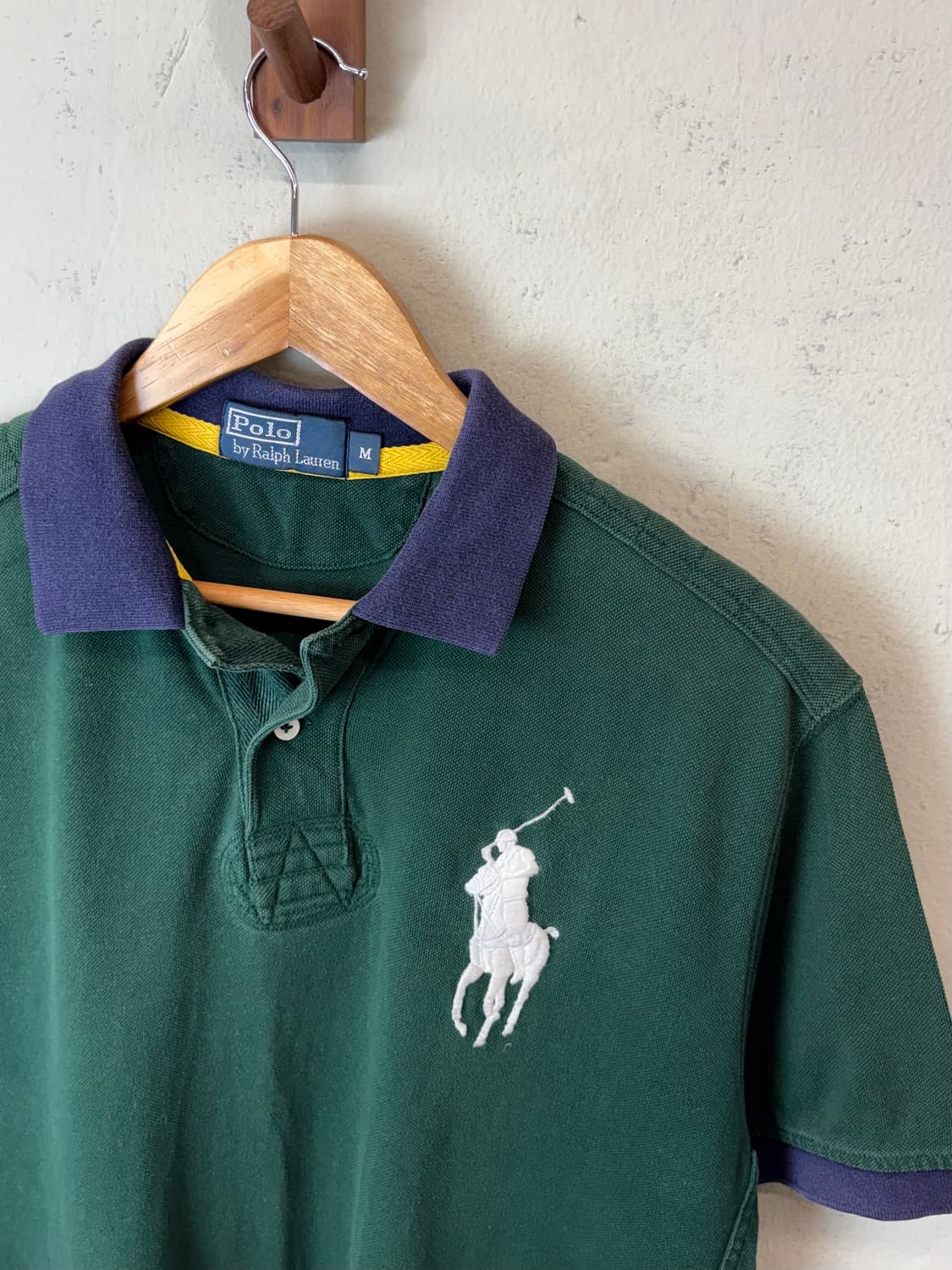 폴로랄프로렌 치프키프 빅포니 그린 반팔 카라티 상품이미지4