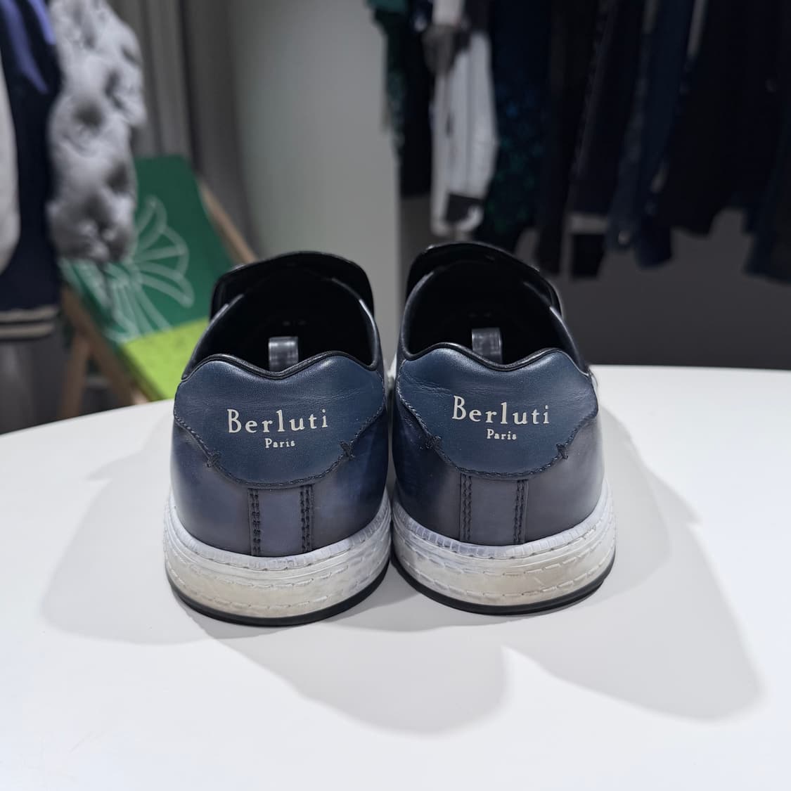 (A/7.5) / 벨루티 스크리토 레더 슬립온 스니커즈 상품이미지4