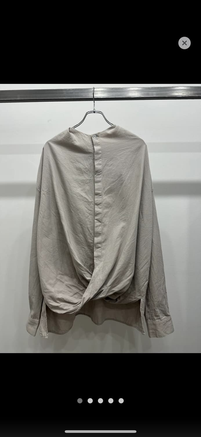 지용킴 드레이프 셔츠  상품이미지1