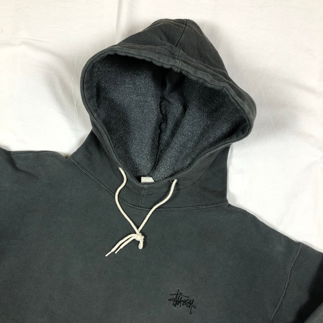 90s 스투시 stussy 로고 스웻 후드티셔츠 상품이미지2