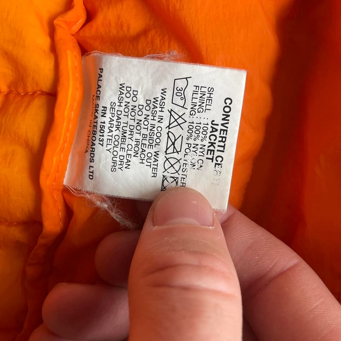 팔라스 컨버티 서티 푸퍼 자켓 오렌지 상품이미지4