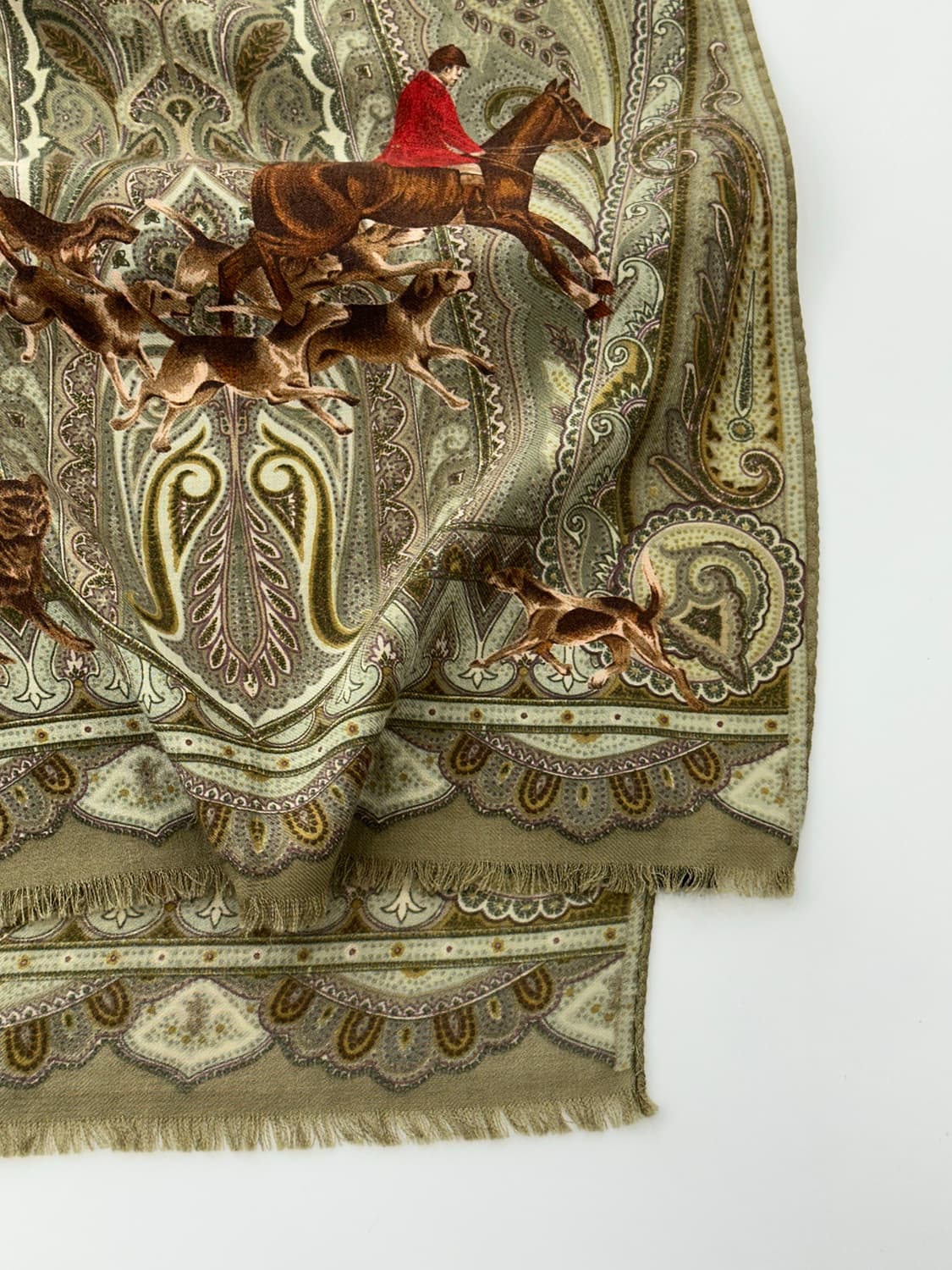 에트로 울 실크 머플러 상품이미지1