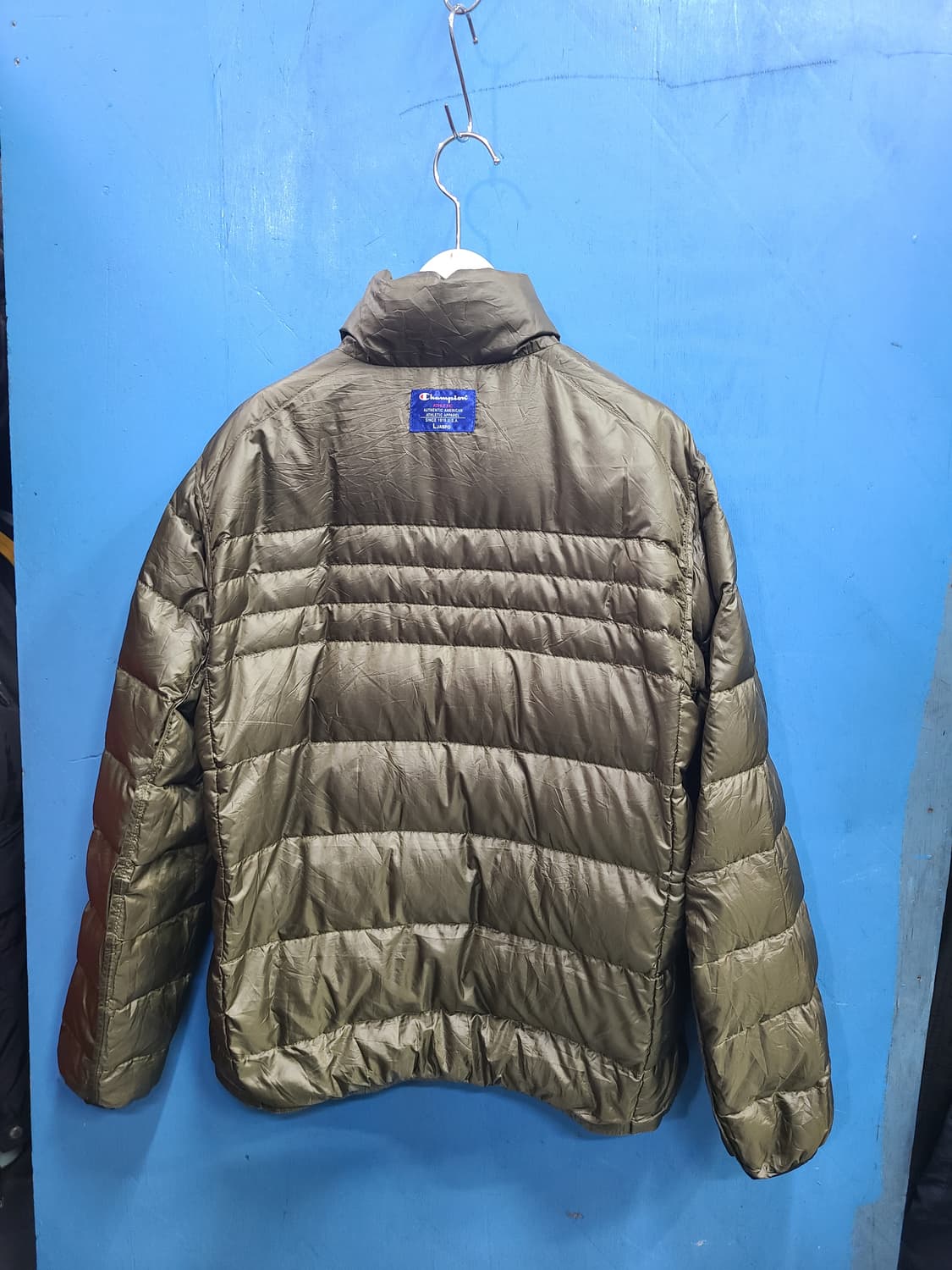 일본판 희귀 챔피온 골드다운패딩 상품이미지8