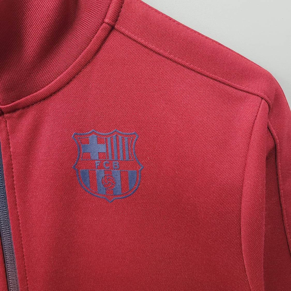 나이키 바르셀로나 트랙탑 져지 버건디 상품이미지3
