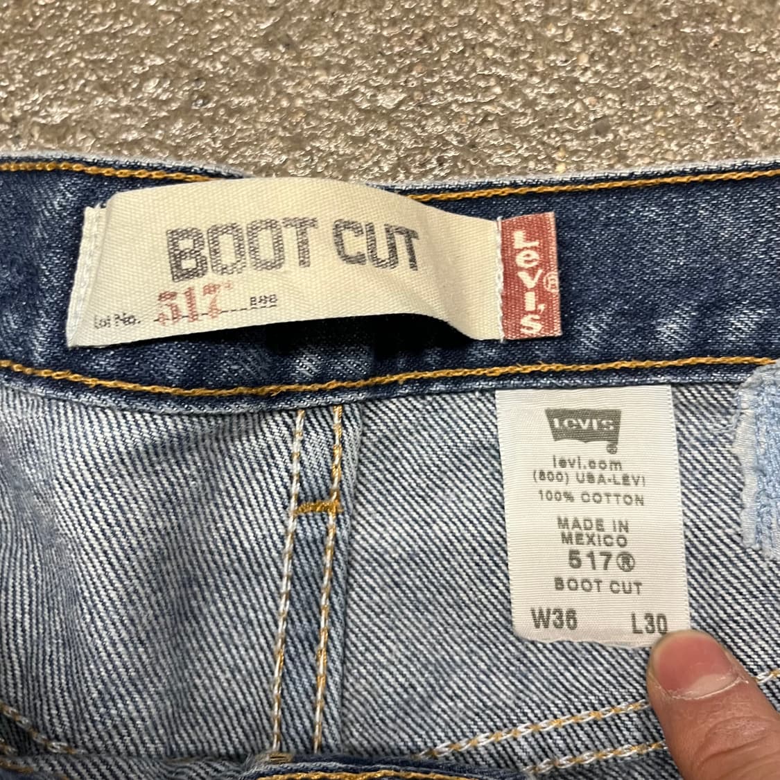 00s Levis517 부츠컷 (36“) 상품이미지6
